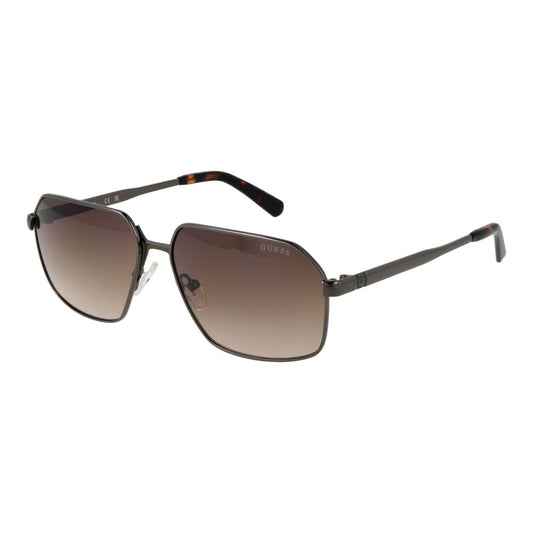 Lunettes de soleil Guess pour homme, gris.