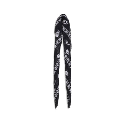 Foulard en soie à tête de mort Alexander McQueen