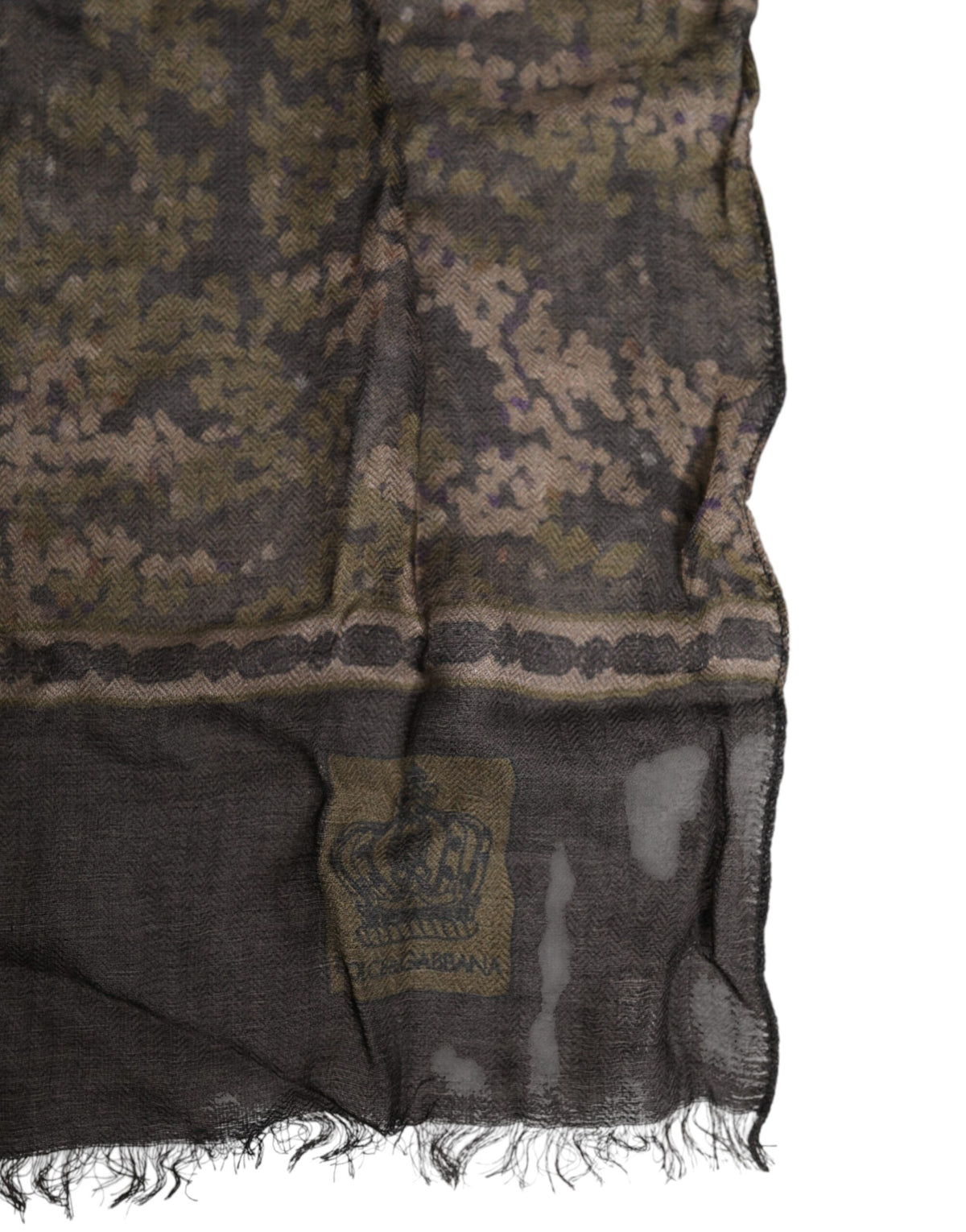 Foulard cache-cou camouflage Dolce &amp; Gabbana
