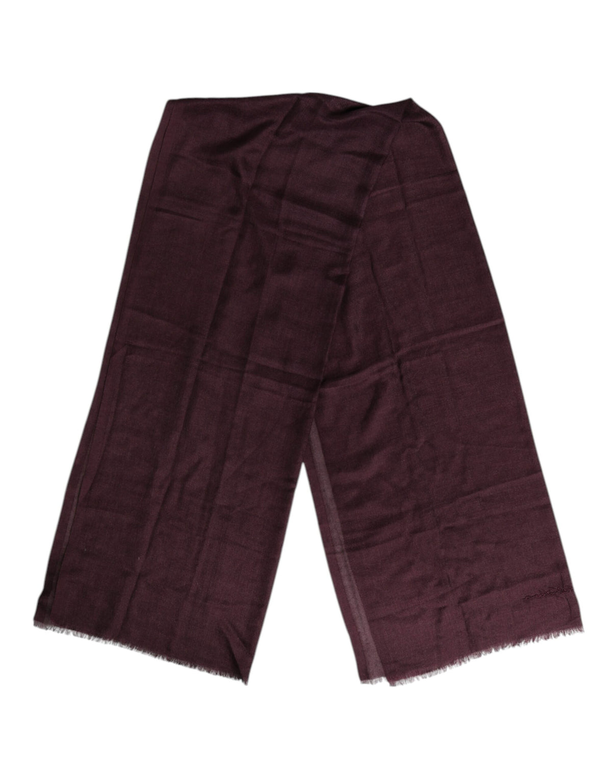 Écharpe châle cache-cou en cachemire marron Dolce &amp; Gabbana