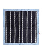 Dolce & Gabbana Blue Printed Silk Square Men Foulard Scarf
