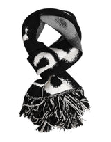 Foulard châle Dolce &amp; Gabbana à logo noir pour homme