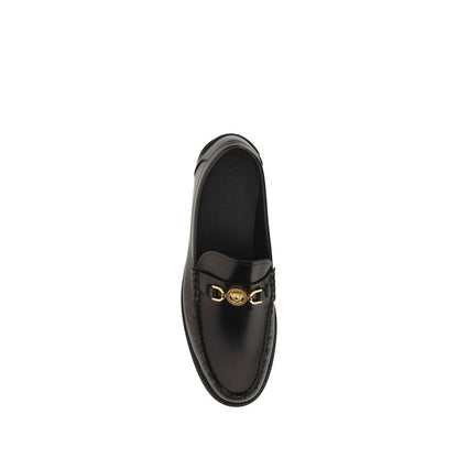 Versace Leather Loafers