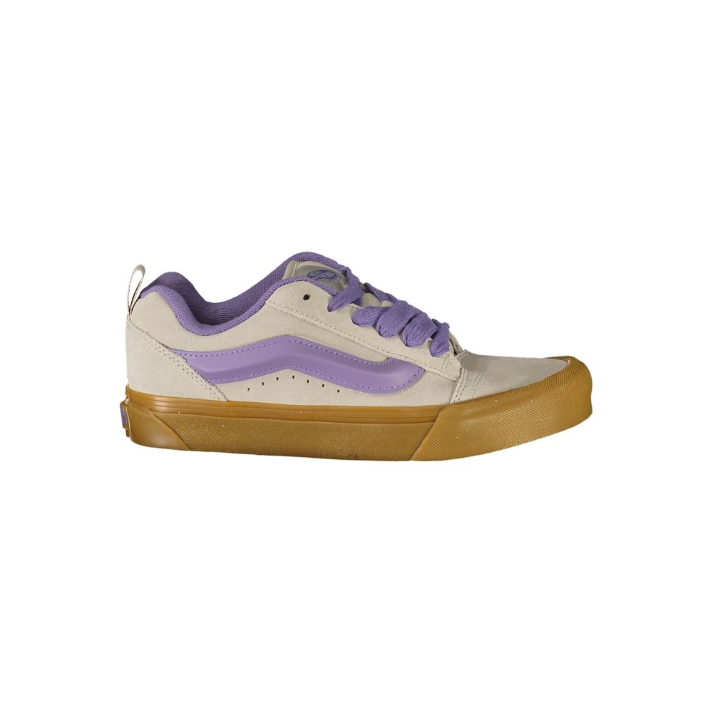 Vans Knu Skool Gray Leather Women Sneaker - Stylish Comfort