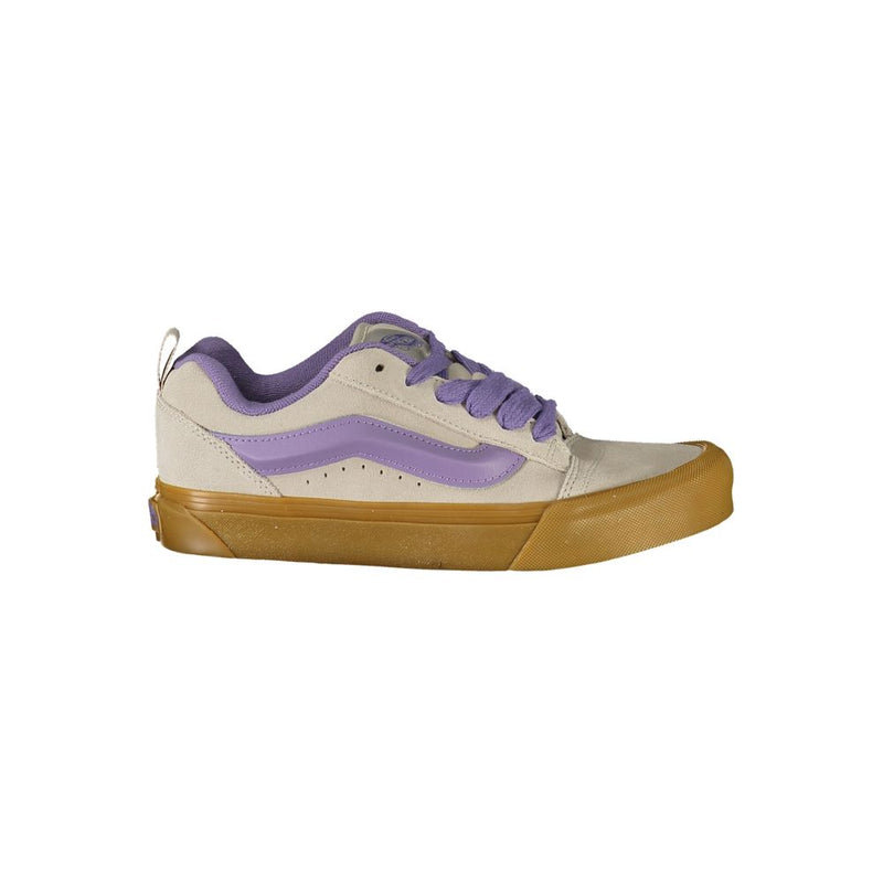 Vans Knu Skool Gray Leather Women Sneaker - Stylish Comfort