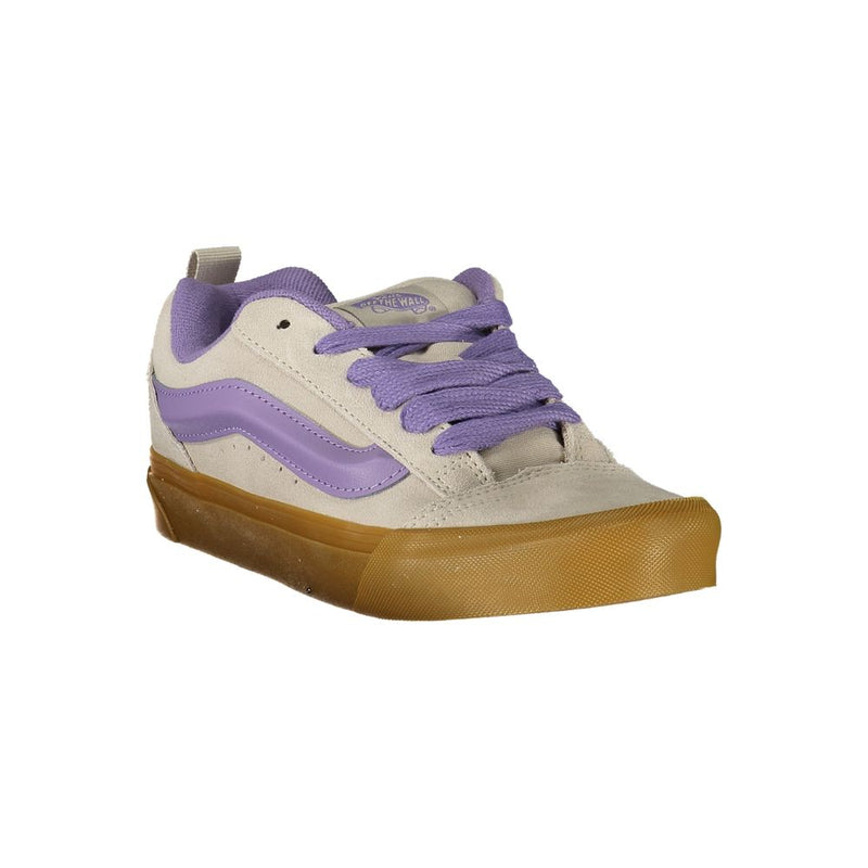 Vans Knu Skool Gray Leather Women Sneaker - Stylish Comfort
