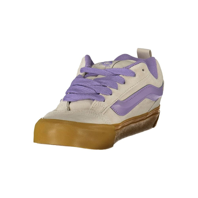 Vans Knu Skool Gray Leather Women Sneaker - Stylish Comfort