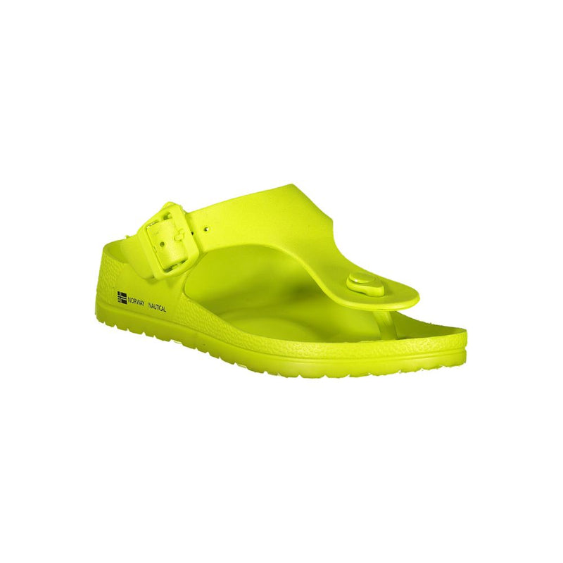 Norway 1963 Yellow Plastic Women Sandal - Stylish Summer Flip Flops