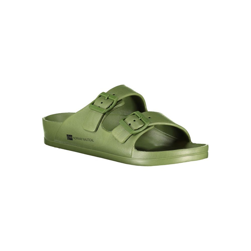 Norway 1963 Sandales en Plastique Vert pour Hommes - Confort Élégant