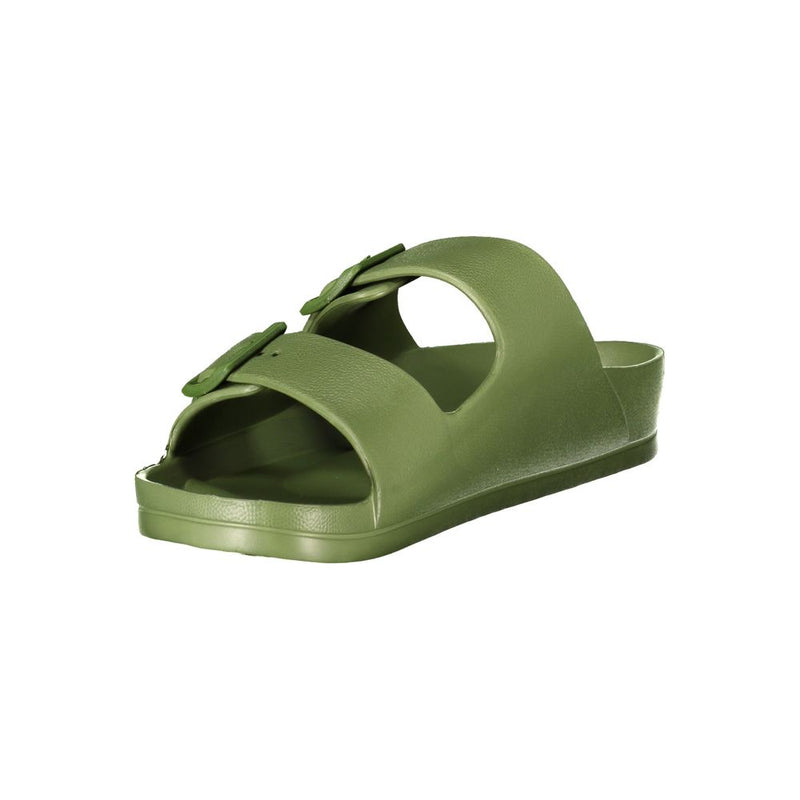 Norway 1963 Sandales en Plastique Vert pour Hommes - Confort Élégant