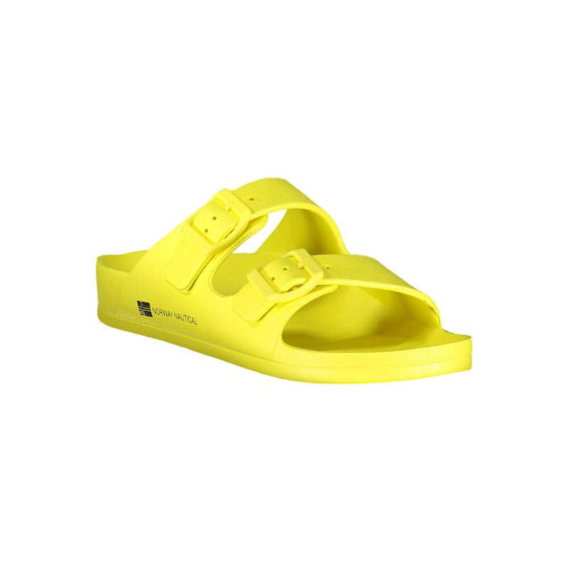 Norway 1963 Sandales Jaunes en Plastique pour Femmes - Style Rétro Moderne