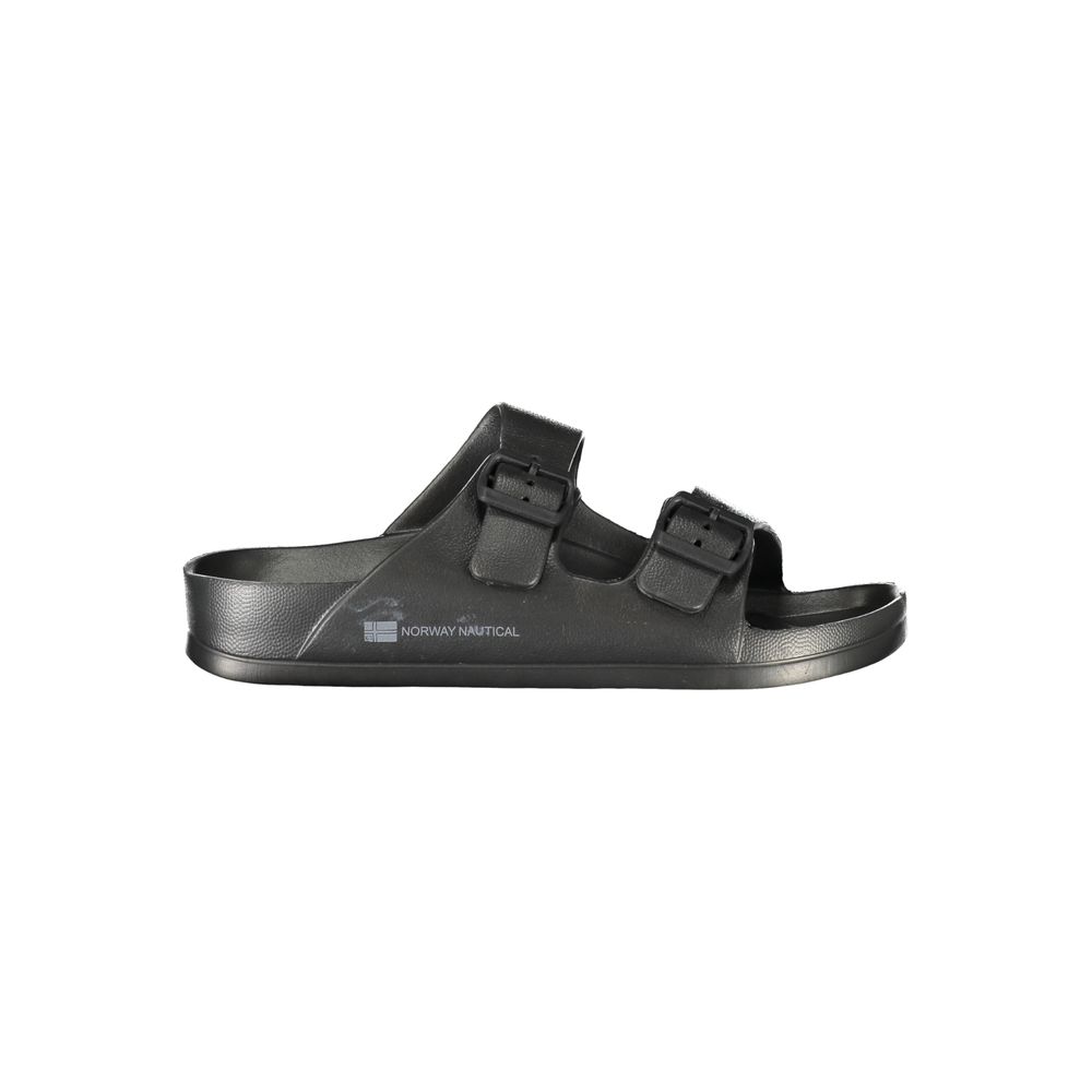 Norway 1963 Black Plastic Men Sandal - Stylish Comfort