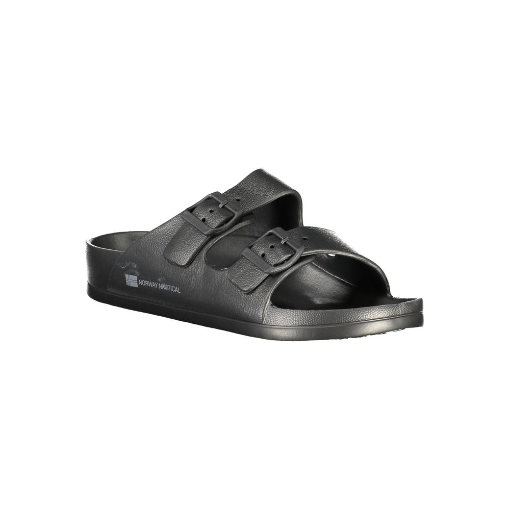Norway 1963 Black Plastic Men Sandal - Stylish Comfort