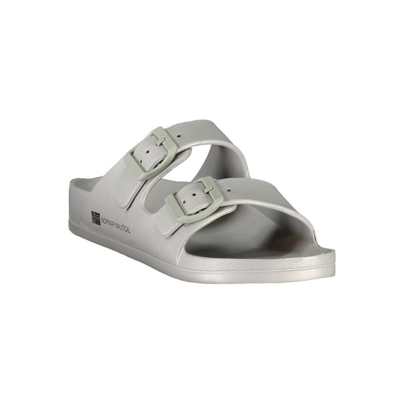Norway 1963 Gray Plastic Women Sandal - Chic Comfort