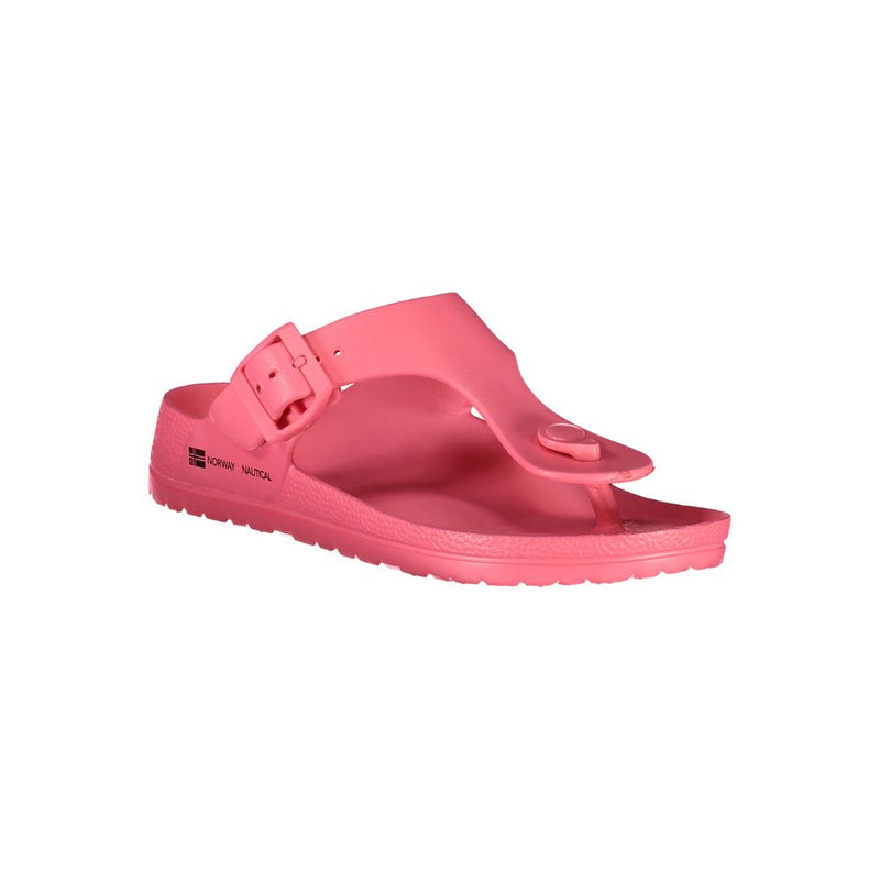 Norway 1963 Sandales en Plastique Roses pour Femmes - Élégantes et Confortables