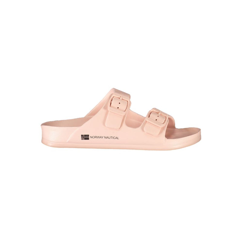 Norway 1963 Pink Plastic Women Sandal - Chic & Comfortable
