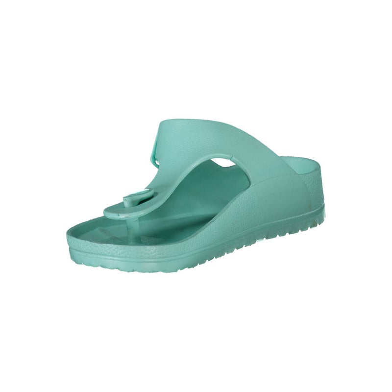 Norway 1963 Blue Plastic Women Sandal - Comfortable Summer Footwear