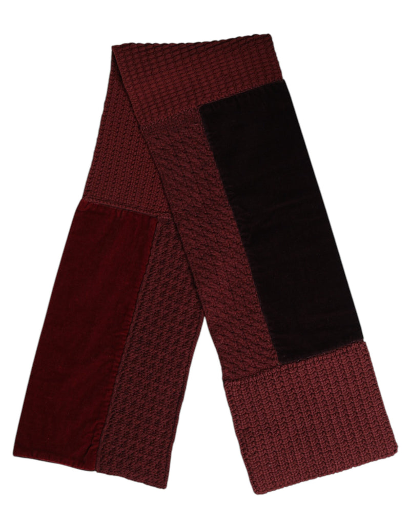Dolce &amp; Gabbana Écharpe châle cache-cou noir marron