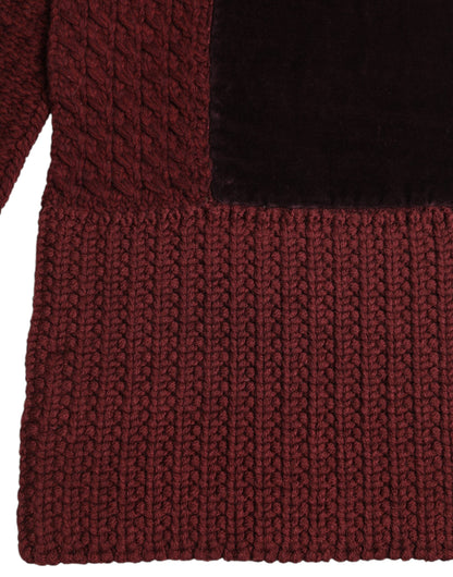 Dolce & Gabbana Écharpe châle cache-cou noir marron