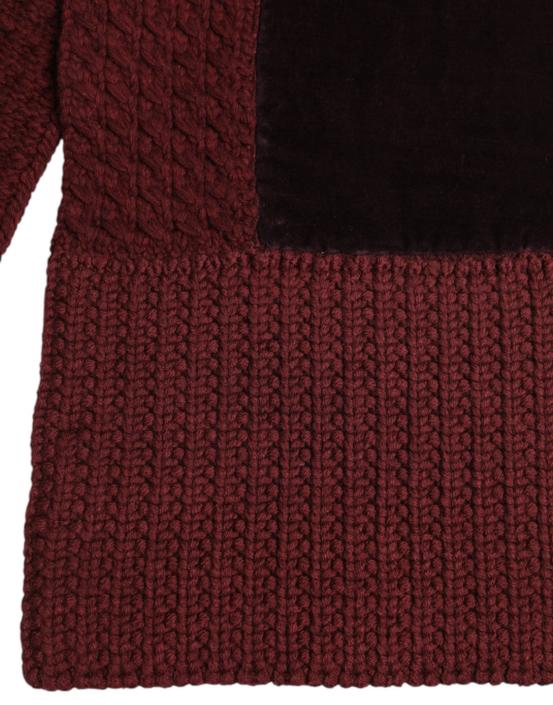 Dolce &amp; Gabbana Écharpe châle cache-cou noir marron