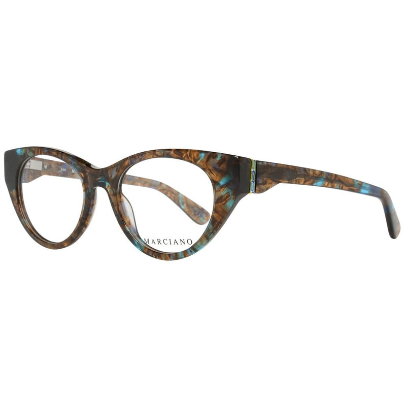 Monture de lunettes en acétate marron Cat Eye Marciano by Guess