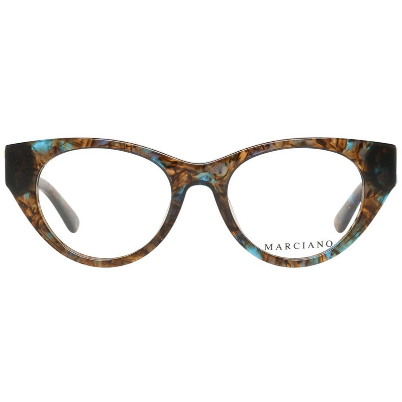 Monture de lunettes en acétate marron Cat Eye Marciano by Guess