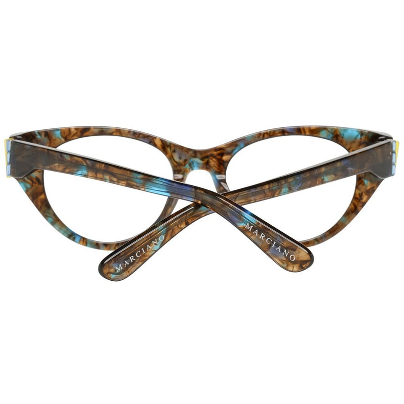Monture de lunettes en acétate marron Cat Eye Marciano by Guess