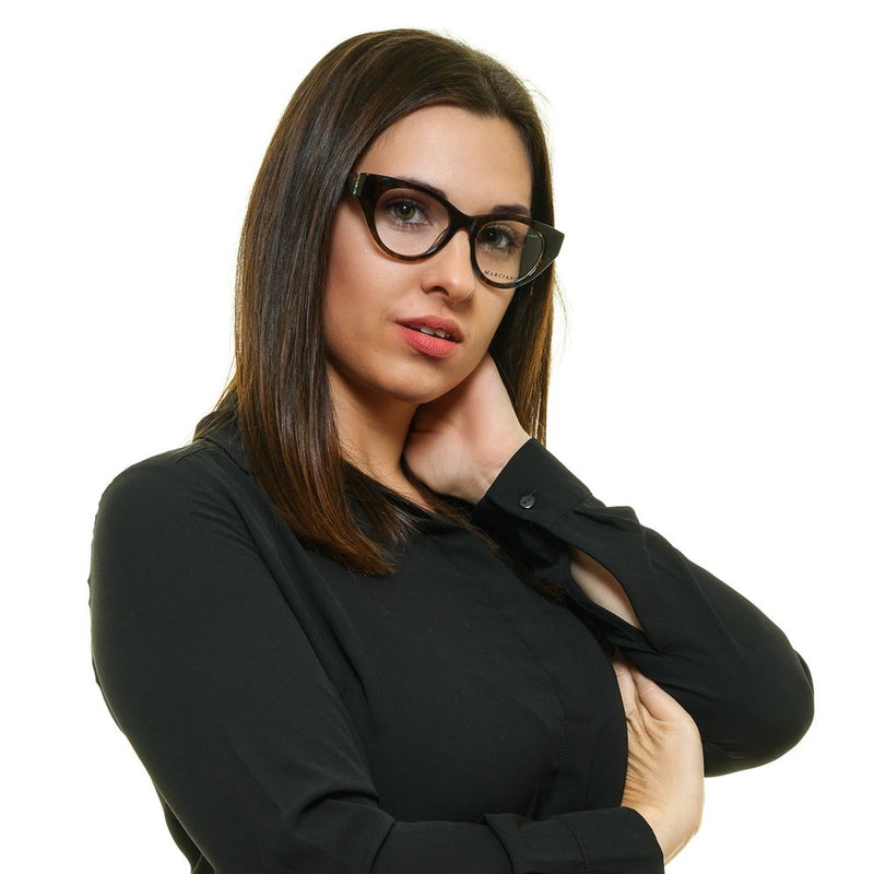 Monture de lunettes en acétate marron Cat Eye Marciano by Guess