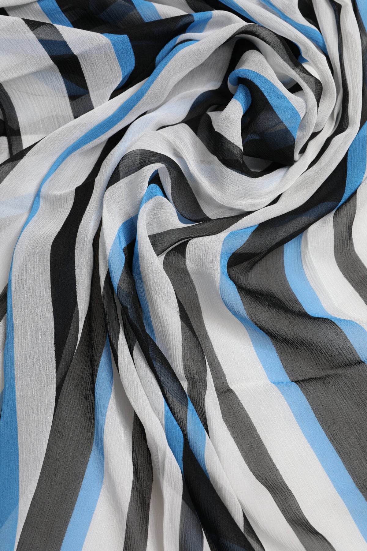 Foulard cache-cou à rayures multicolores Dolce &amp; Gabbana