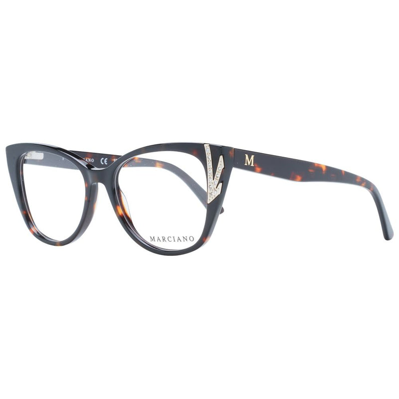 Marciano by Guess Brown Cat Eye Glasses Frame for Women