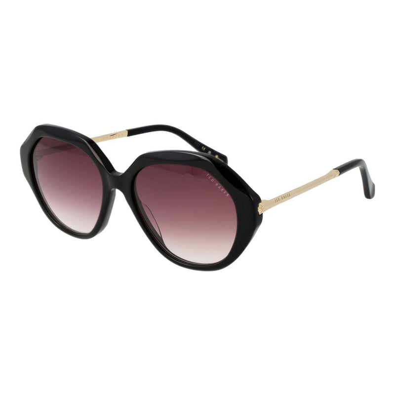 Lunettes de soleil Ted Baker noires pour femmes - Verres dégradés élégants