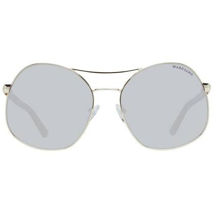 Lunettes de soleil pour femme Marciano by Guess, couleur or.
