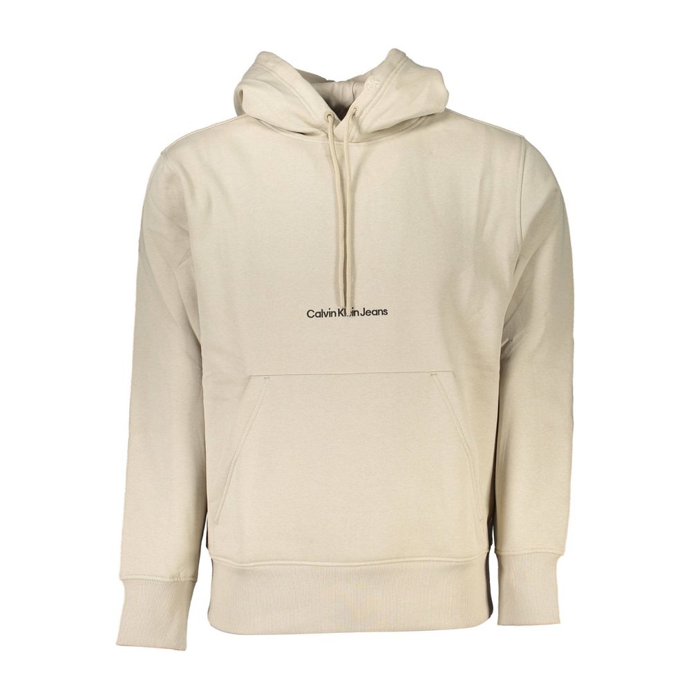 Pull en coton beige Calvin Klein pour homme