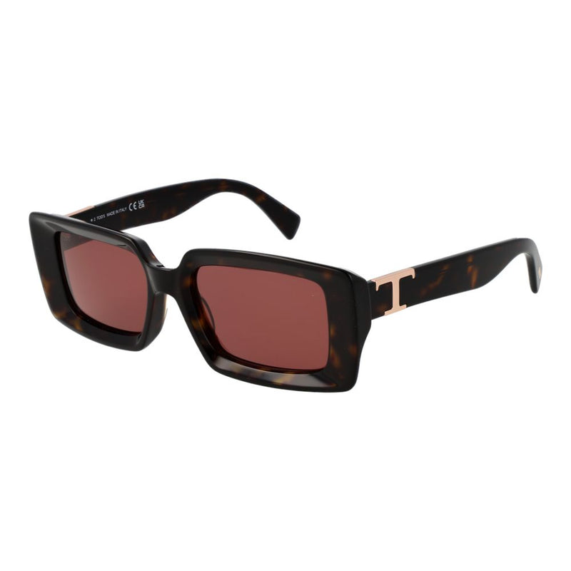 Tod's Brown Acetate Sunglasses for Women