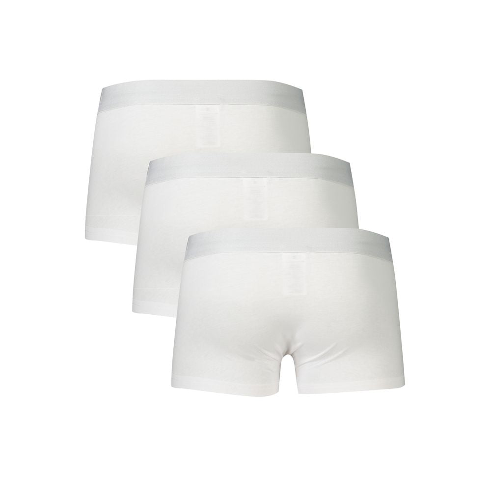 Bikkembergs Boxer Parigamba Tri-Pack en Coton Blanc