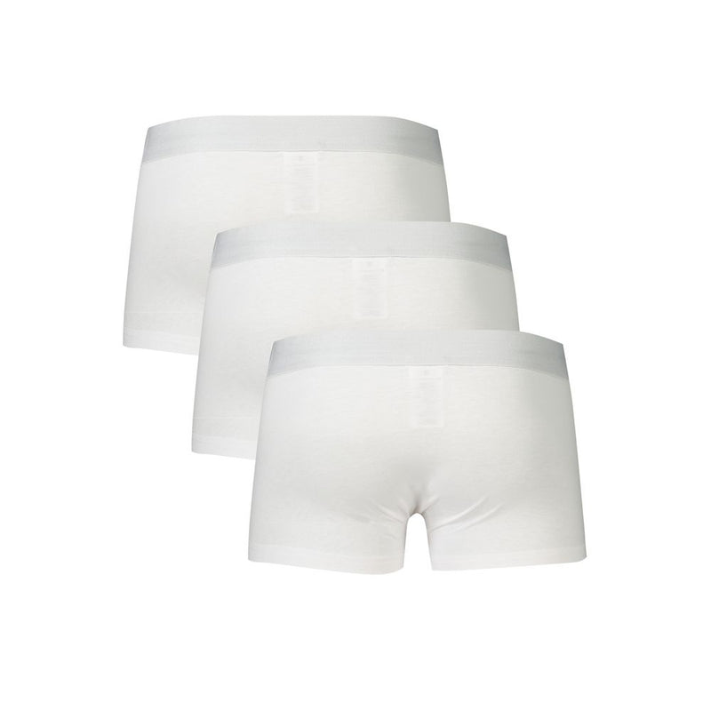 Bikkembergs Boxer Parigamba Tri-Pack en Coton Blanc