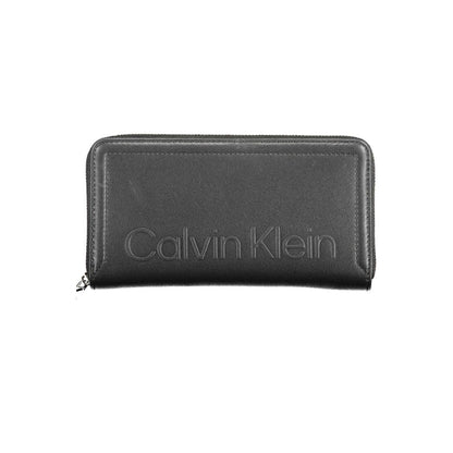 Portefeuille en polyéthylène noir Calvin Klein