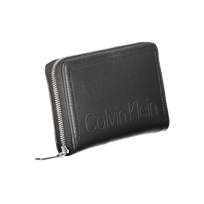 Portefeuille en polyéthylène noir Calvin Klein