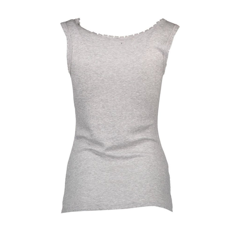 Silvian Heach Gray Viscose Women Top - Chic and Versatile