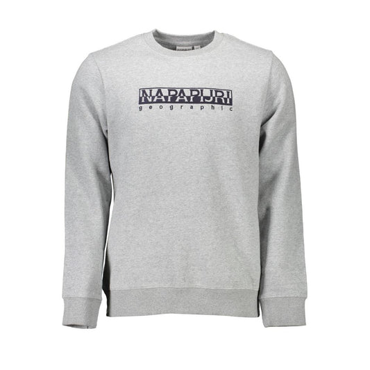 Napapijri grijze katoenen herensweater