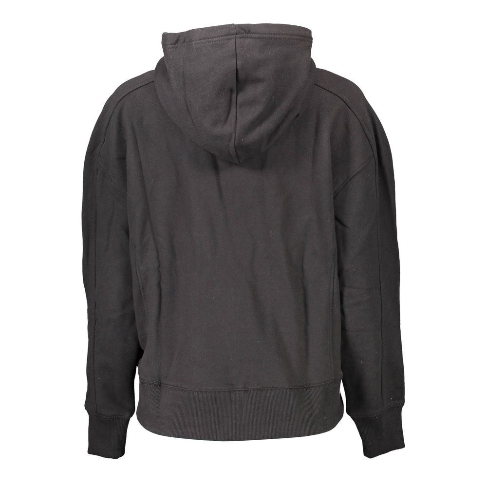 Calvin Klein Black Cotton Women Sweater - CA-8620-XL