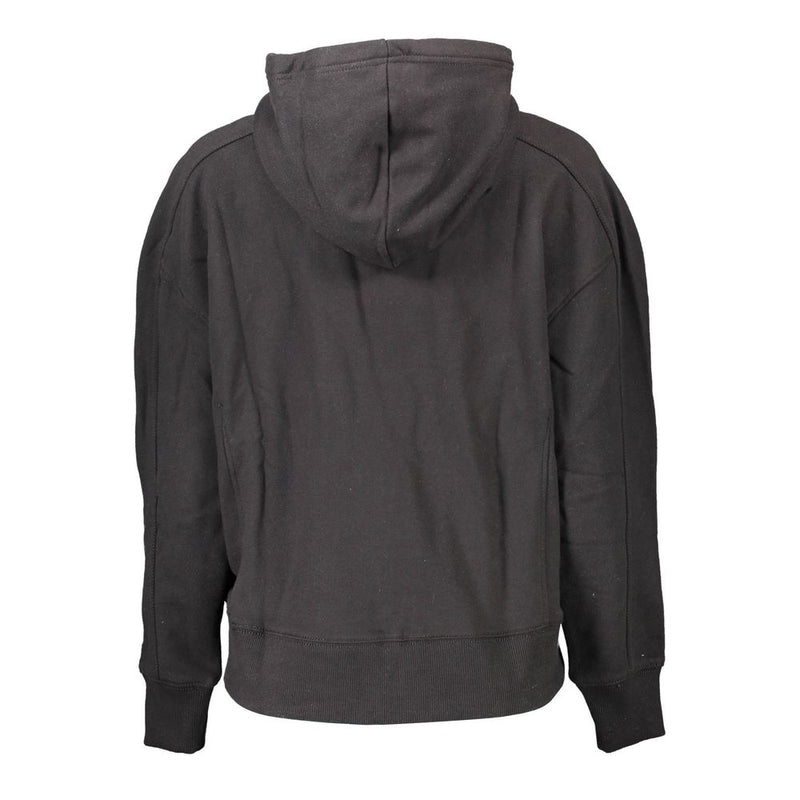 Calvin Klein Black Cotton Women Sweater - CA-8620-XL