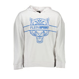 Pull en coton blanc pour homme Plein Sport