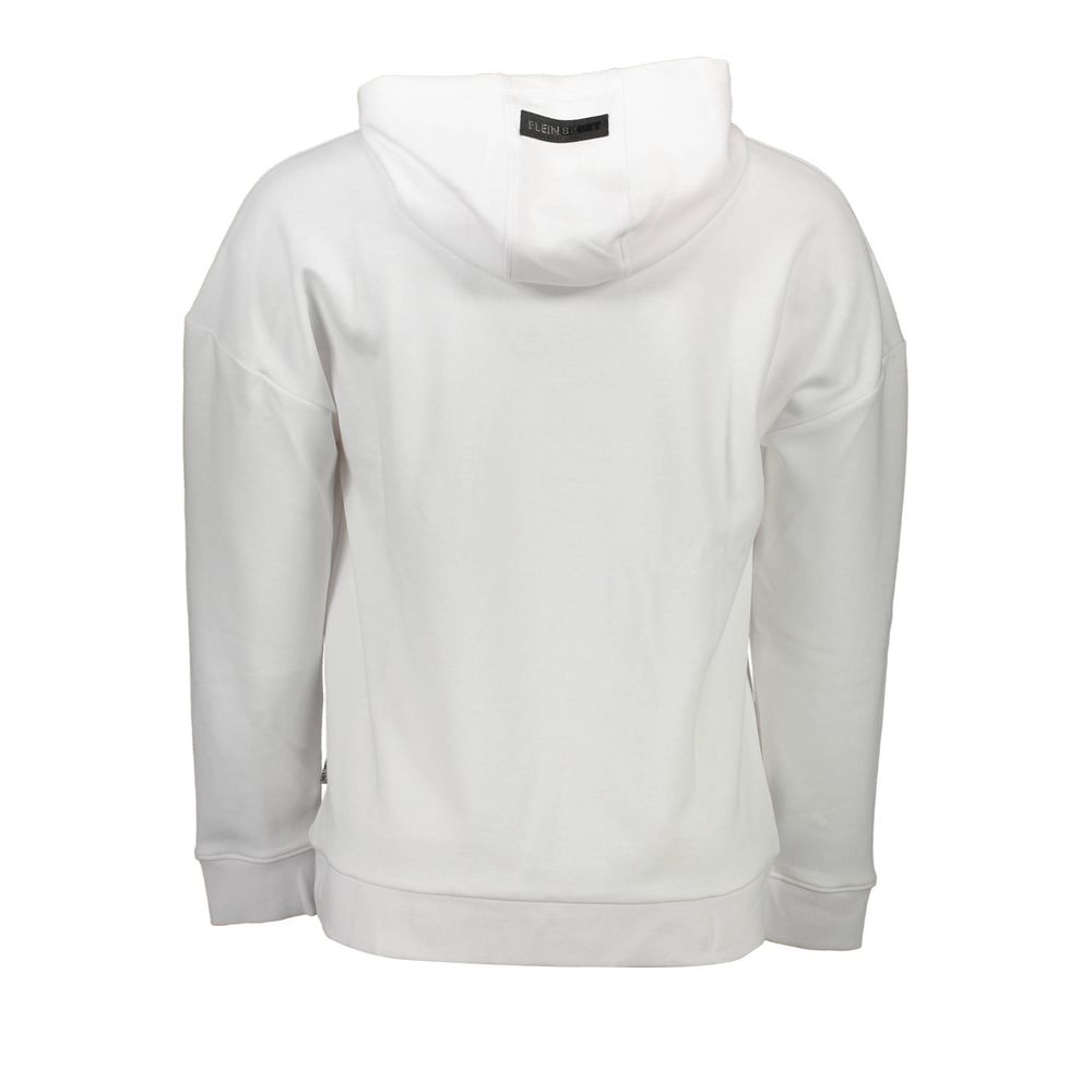 Pull en coton blanc pour homme Plein Sport