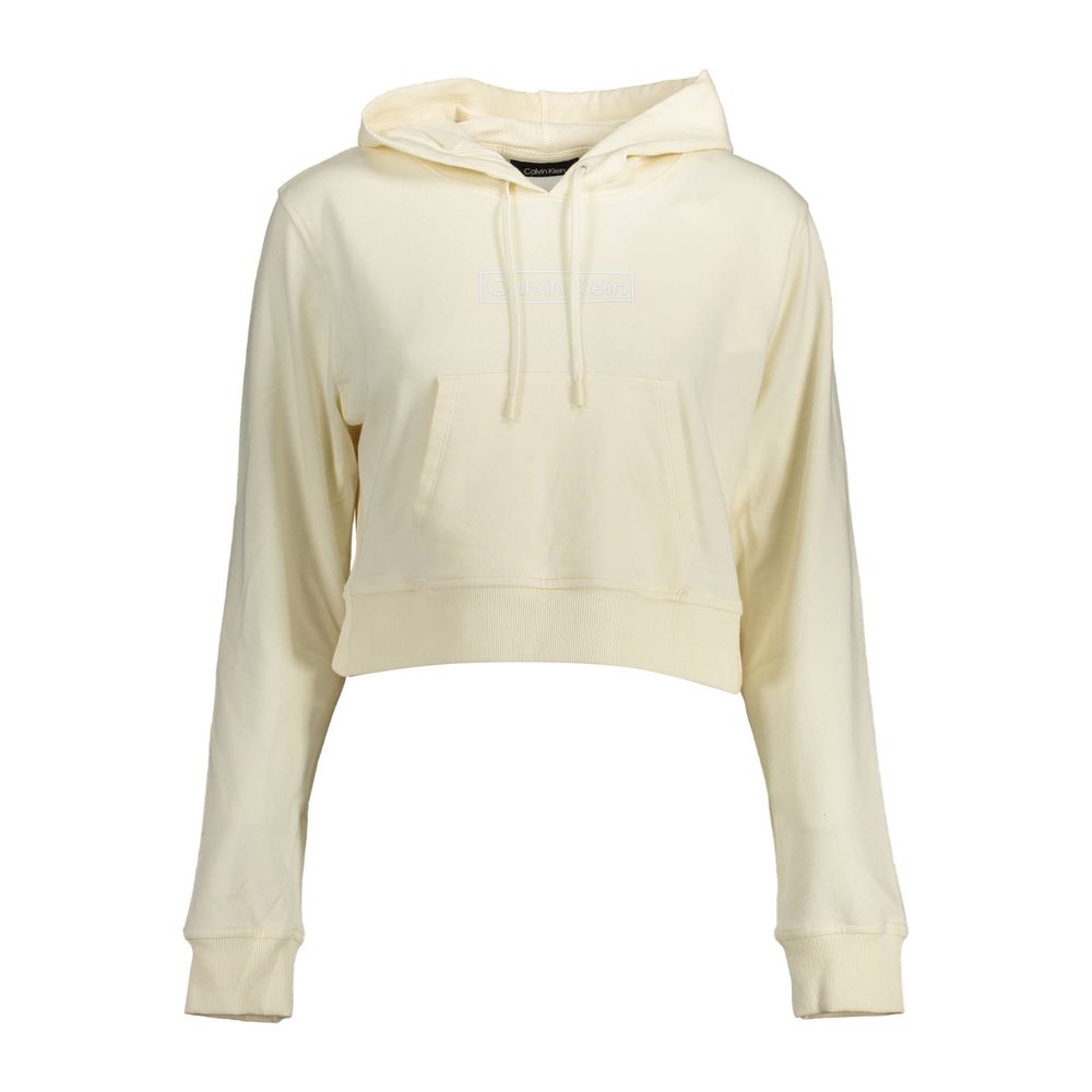 Calvin Klein Women’s White Cotton Sweater - Chic & Comfortable