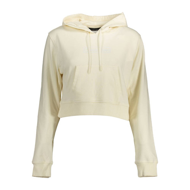 Calvin Klein White Cotton Women Sweater - Chic & Comfortable