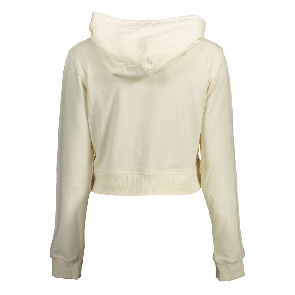 Calvin Klein Women’s White Cotton Sweater - Chic & Comfortable