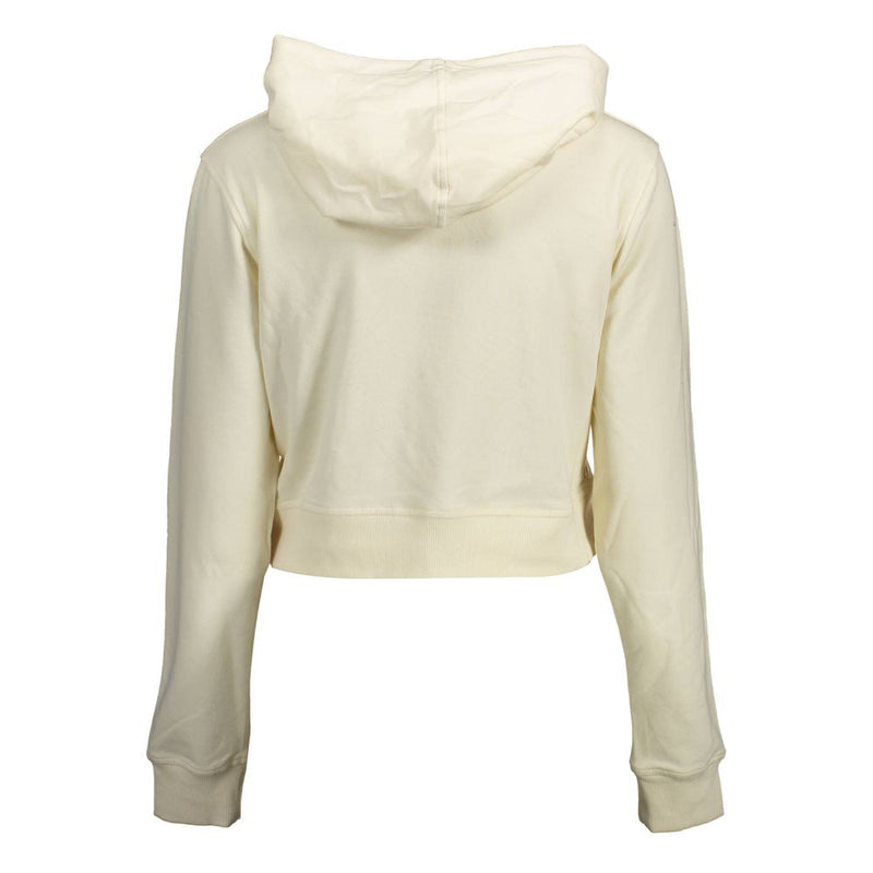 Calvin Klein White Cotton Women Sweater - Chic & Comfortable