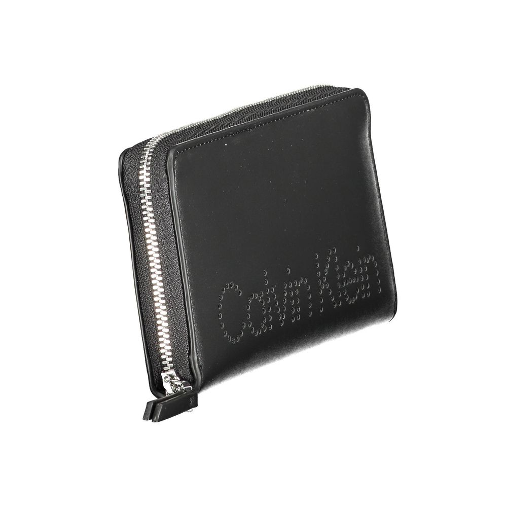 Portefeuille en polyéthylène noir Calvin Klein