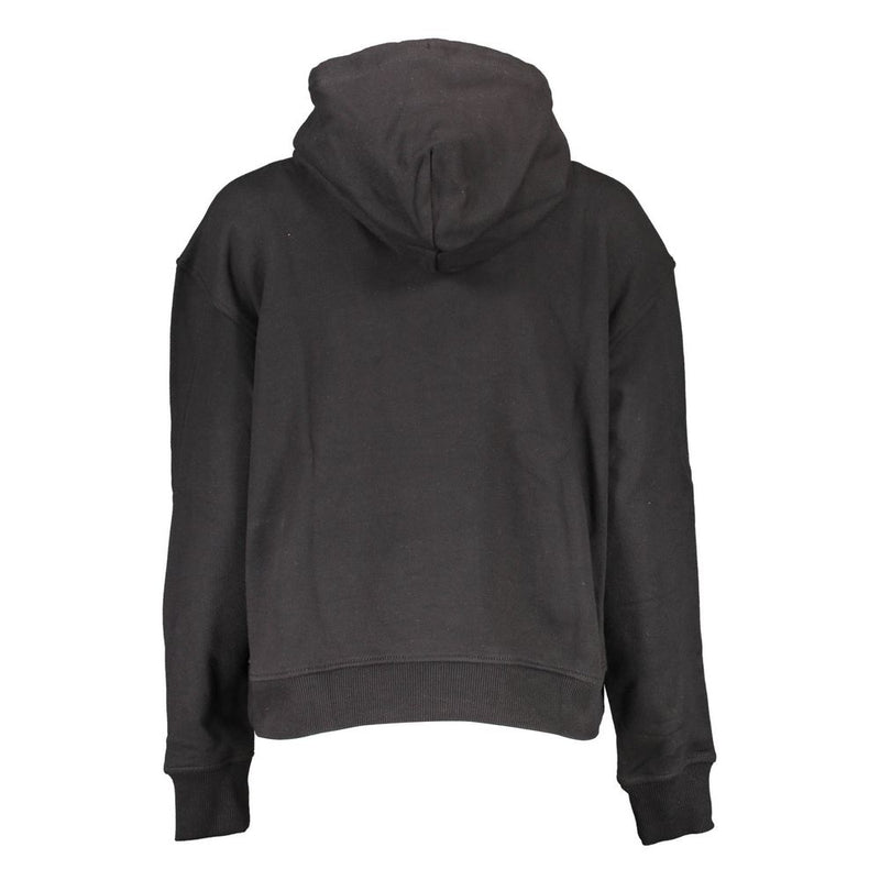 Calvin Klein Black Cotton Women Sweater - Stylish and Comfortable